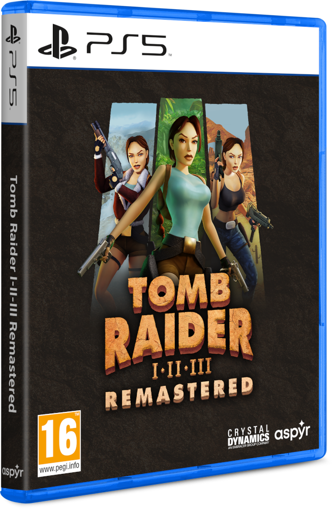 Tomb Raider I-III Remastered Starring Lara Croft (PlayStation 5)