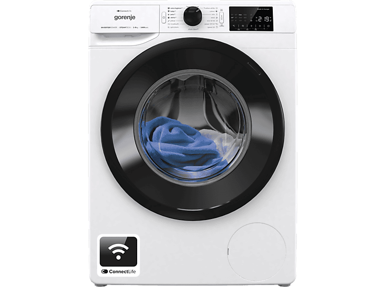 GORENJE WPNEI84SBSWIFI Elöltöltős keskeny mosógép