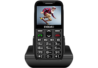 EVOLVEO EASYPHONE XR (EP601) Fekete Kártyafüggetlen Mobiltelefon