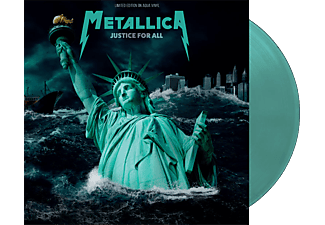 Metallica - Justice For All (Limited Numbered Edition) (Aqua Vinyl) (Vinyl LP (nagylemez))