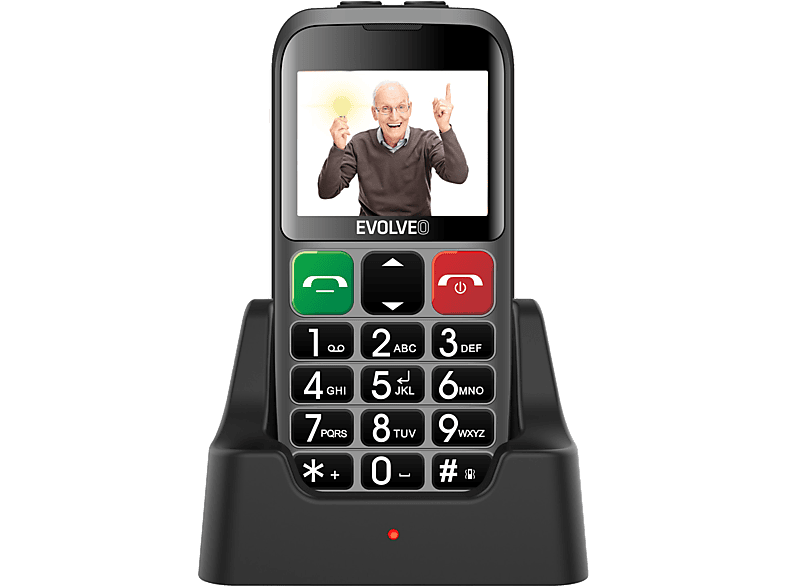 EVOLVEO EASYPHONE ET (EP851) DualSIM Ezüst Kártyafüggetlen Mobiltelefon