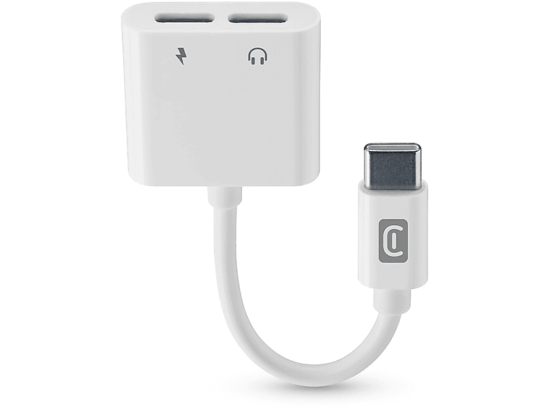 Adattatore Cellularline Splitter Usb-C/Usb-C