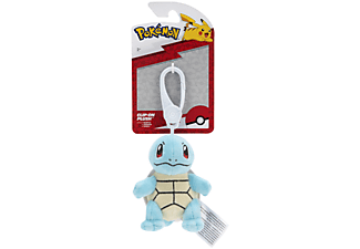 JAZWARES Pokémon kulcstartós plüssfigura, Squirtle, 7 cm (PKW0123)