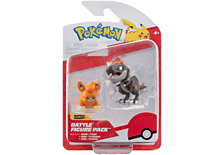 JAZWARES Pokémon Mini figura csomag, Tyrunt és Pawmi, 5 cm (PKW3572)