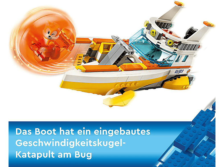 Thumbnail - LEGO Sonic 76997 Tails‘ Abenteuerboot Bausatz, Mehrfarbig