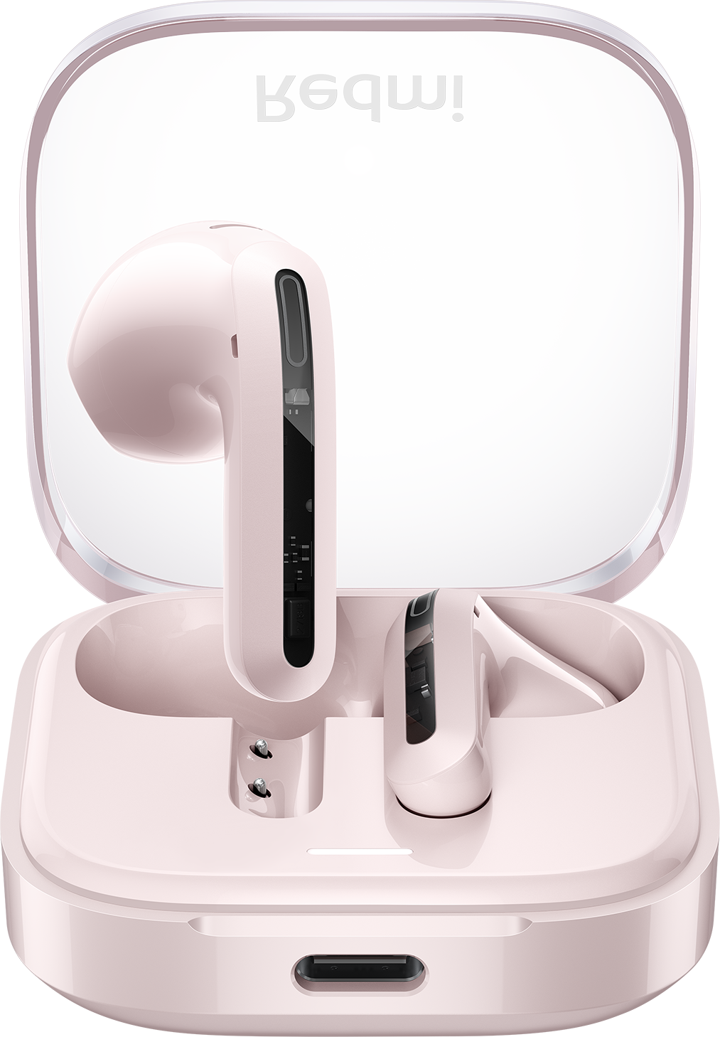 XIAOMI Redmi Buds 6 Active TWS vezetéknélküli fülhallgató mikrofonnal, púder (BHR8395GL)