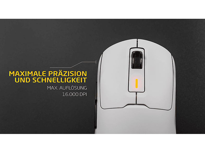 Thumbnail - ISY IGM-6000-WT kabellose Gaming Maus, Weiß