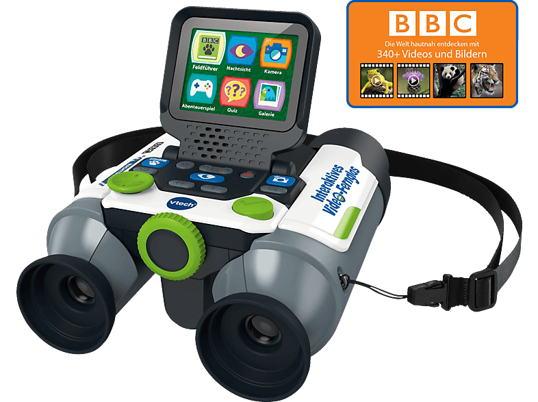 Vtech Interaktives Video-Fernglas (Ab 7 Jahren) Kinder Fernglas, Mehrfarbig