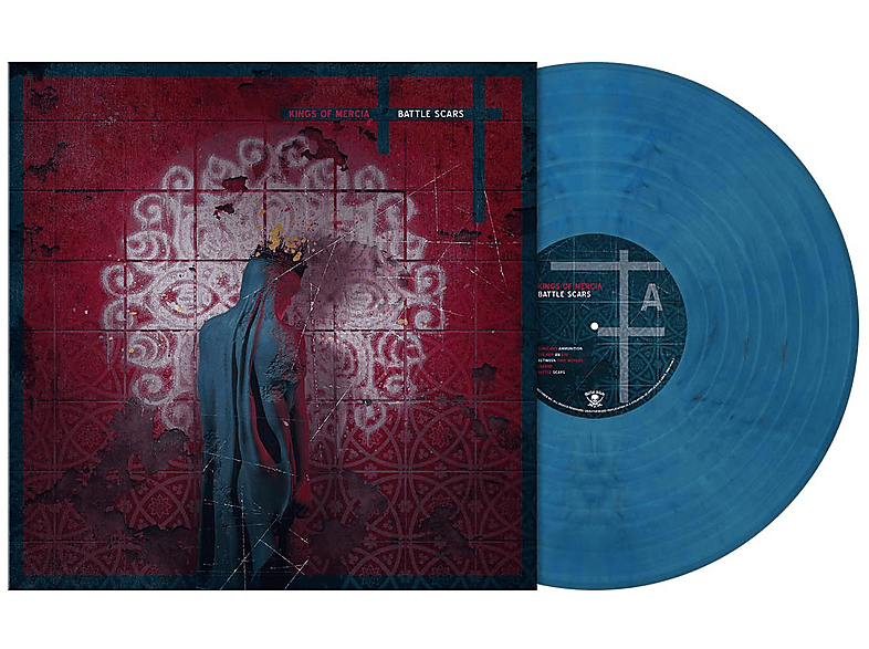 Kings Of Mercia - Battle Scars (blue highway marbled) [Vinyl] — Foto 2 von 2