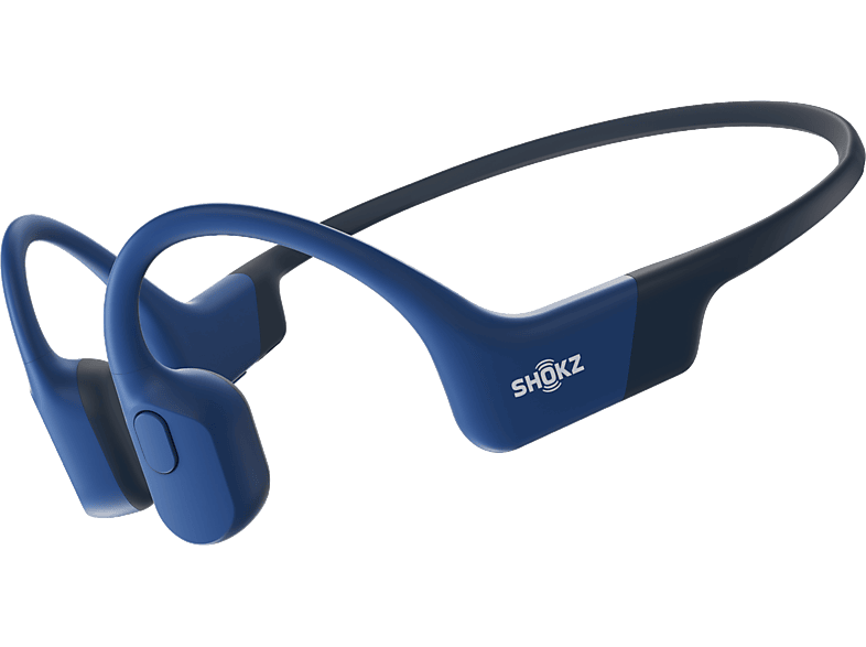 SHOKZ OpenRun (USB-C), Open-ear Knochenschall-Sport-Kopfhörer Bluetooth Eclipse Blau