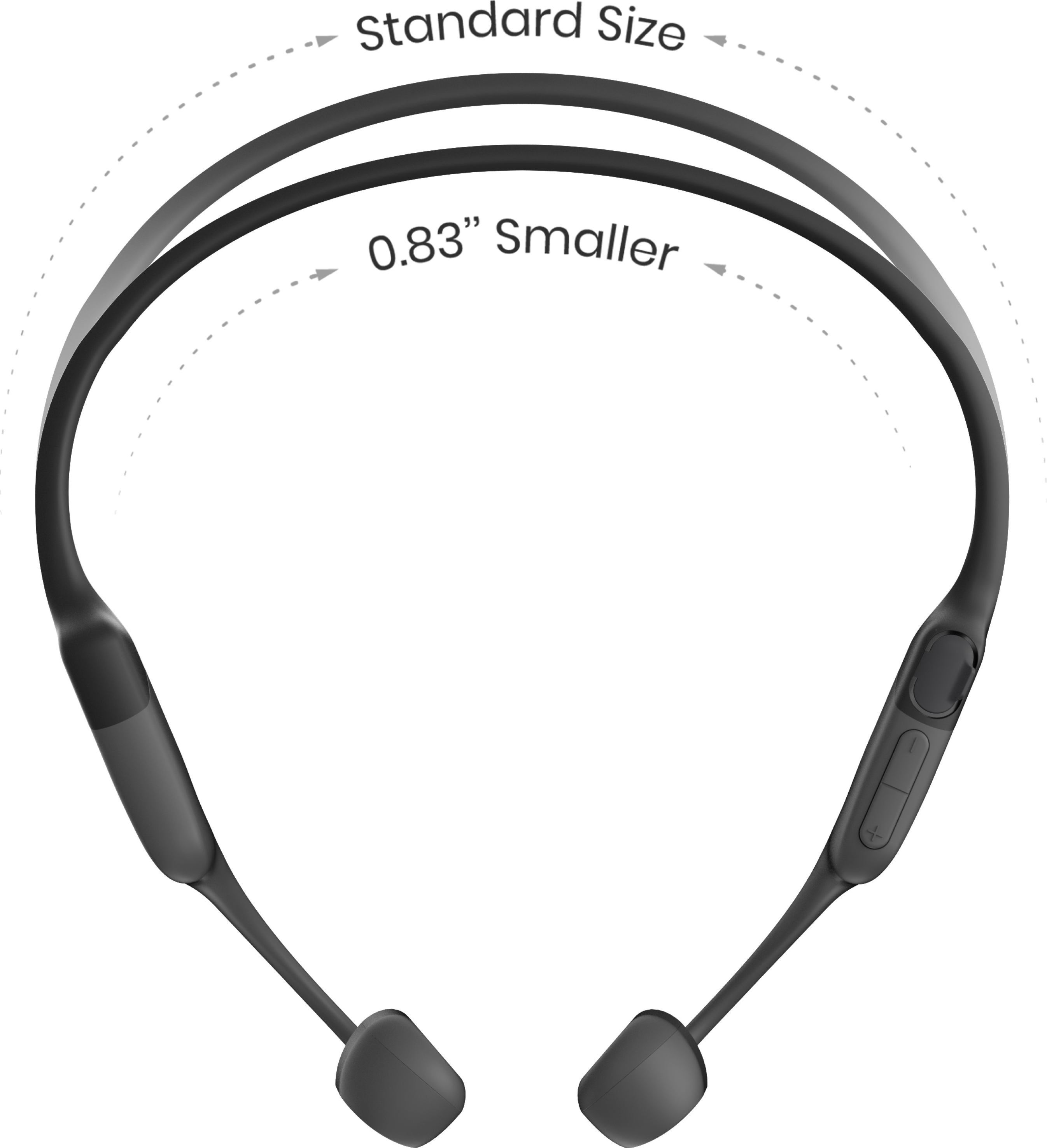 SHOKZ OpenRun Mini (USB-C), Open-ear Knochenschall-Sport-Kopfhörer