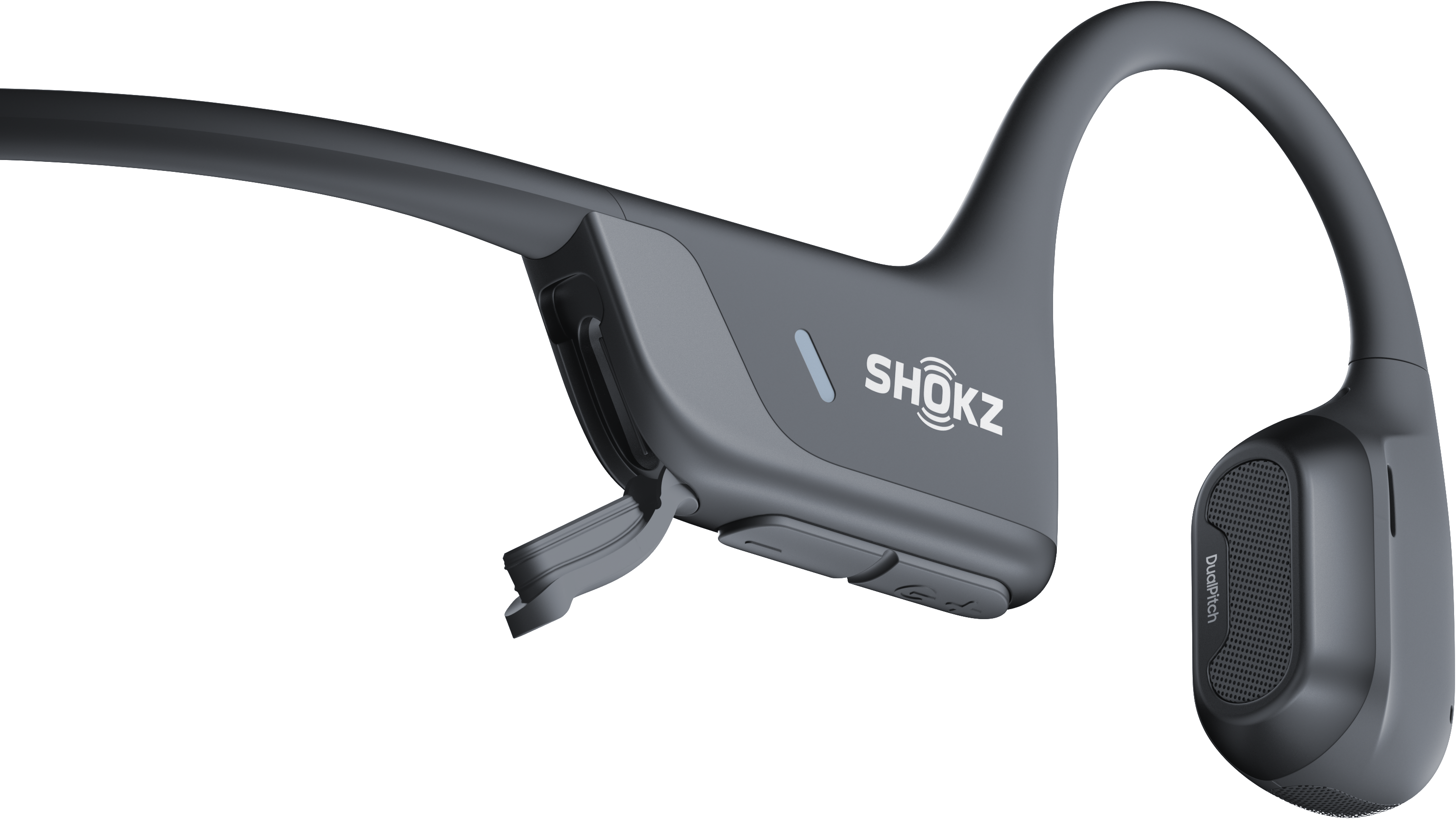 イヤホン SHOKZ OpenRun Pro Black SHOKZ OpenRun Pro 2, Open-ear Bluetooth Sport-Kopfhörer Bluetooth