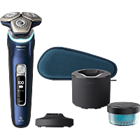 MediaMarkt PHILIPS Limited Edition 9000 Series Space-Grade Steel S9980/54 Scheerapparaat Blauw aanbieding
