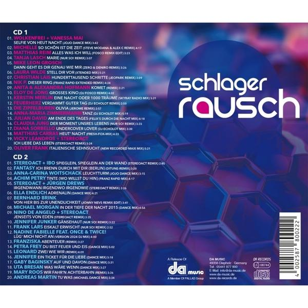 Albumcover mit Text und CD-Details.