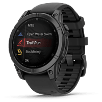 MediaMarkt GARMIN fenix E Smartwatch Grijs-Zwart aanbieding