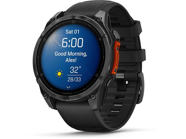 Garmin Fenix 8 - 47 Mm Smartwatch Zwart
