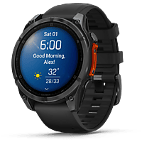 MediaMarkt GARMIN fenix 8 - 47 mm - Smartwatch Zwart aanbieding