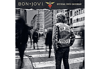 Bon Jovi - Official 2025 Calendar - négyzet alakú naptár