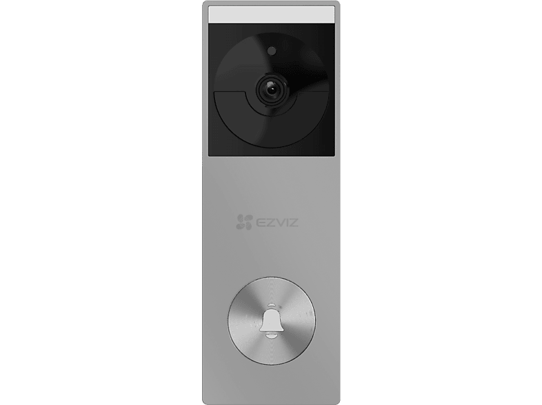 Ezviz Video Deurbel Battery HP3 Pro 2k Met Zonnepaneel Zilver (318500219)