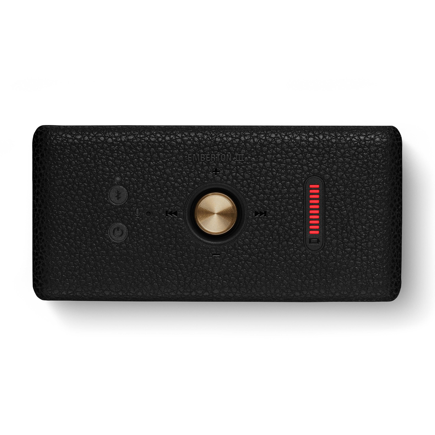 Un telefono nero con fotocamera e altoparlante.