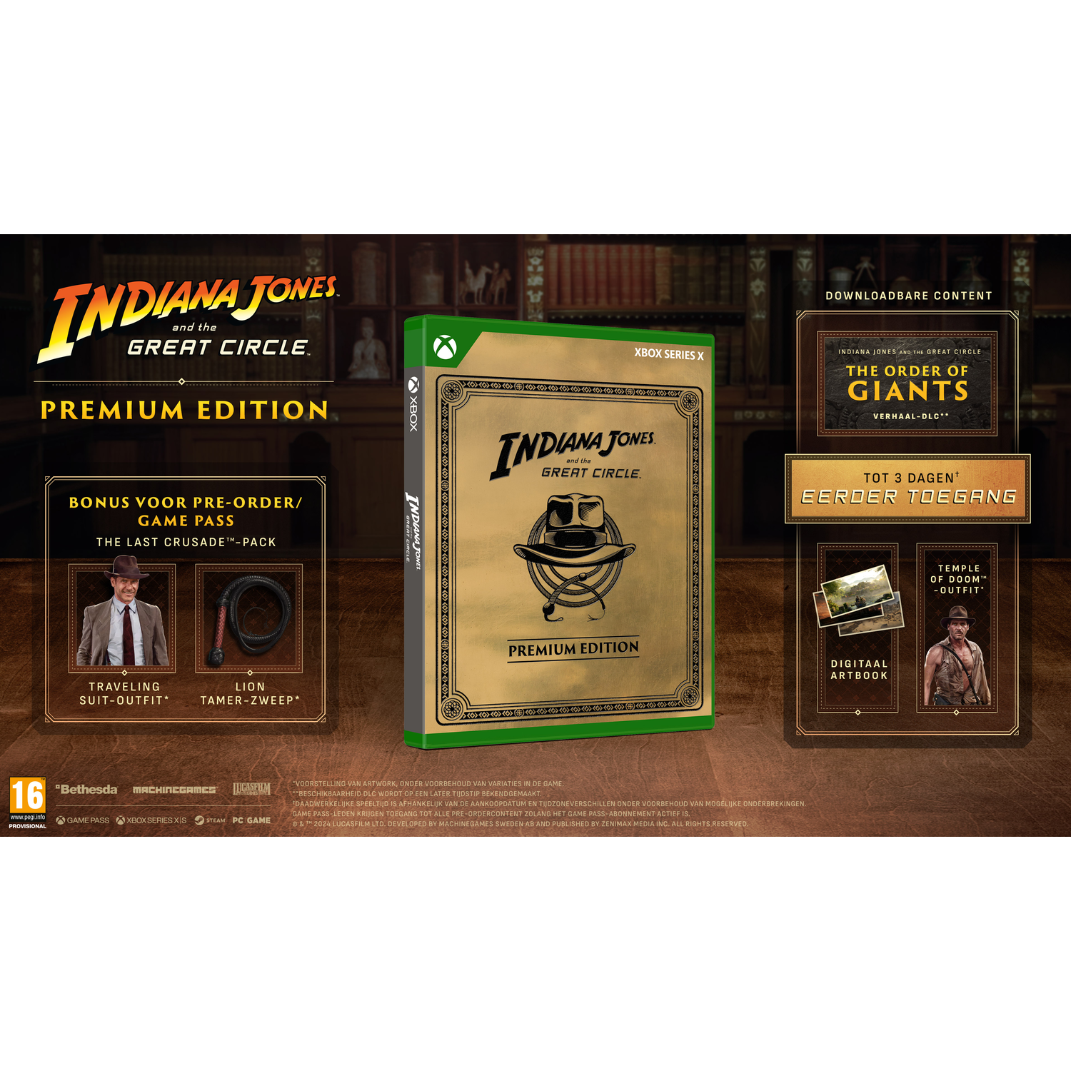 Indiana Jones and the Great Circle - Premium Edition | Xbox Series X