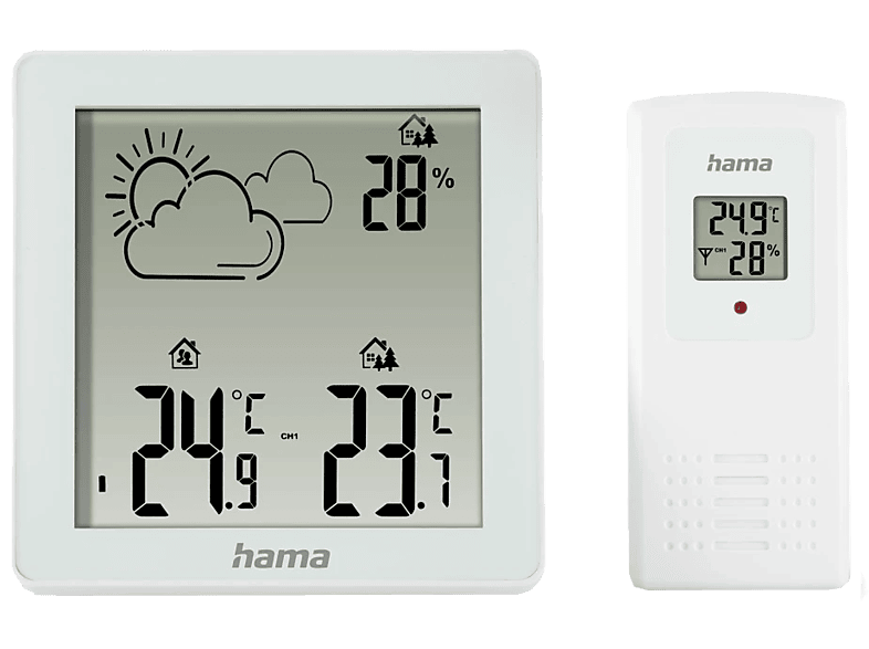 HAMA 222234 Wetterstation Zakynthos, Weiss