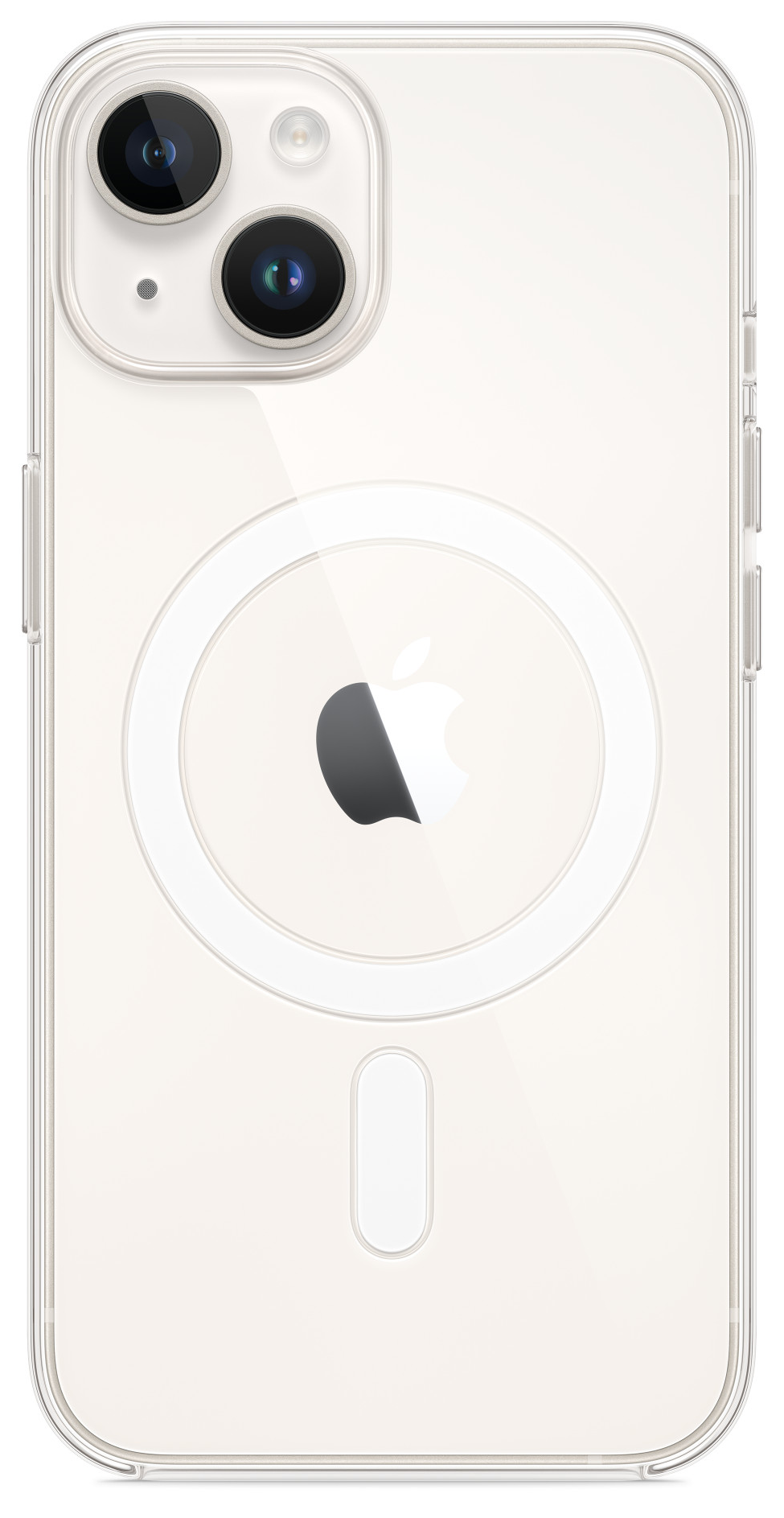 APPLE iPhone 14 MagSafe rögzítésű átlátszó tok (mw5q3zm/a)