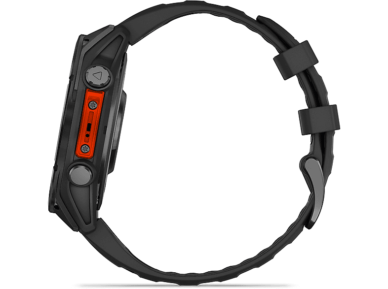 Thumbnail - GARMIN fenix® 8 - 47 mm AMOLED Smartwatch Edelstahl Silikon, 22 mm, Schwarz