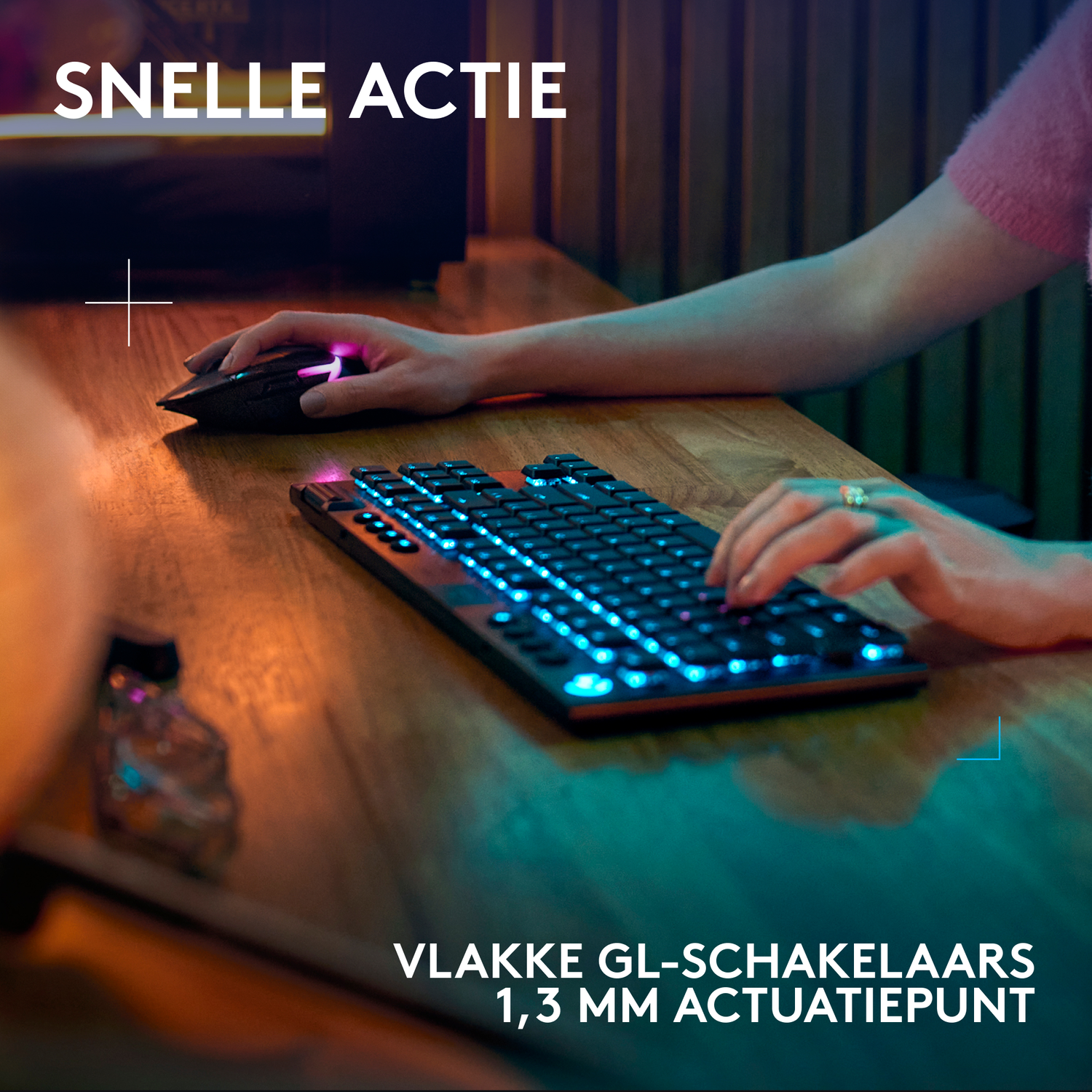 LOGITECH G G915X Lightspeed TKL Draadloos Gamingtoetsenbord Zwart
