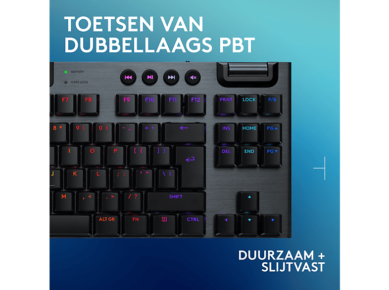 LOGITECH G G915X Lightspeed TKL Draadloos Gamingtoetsenbord Zwart