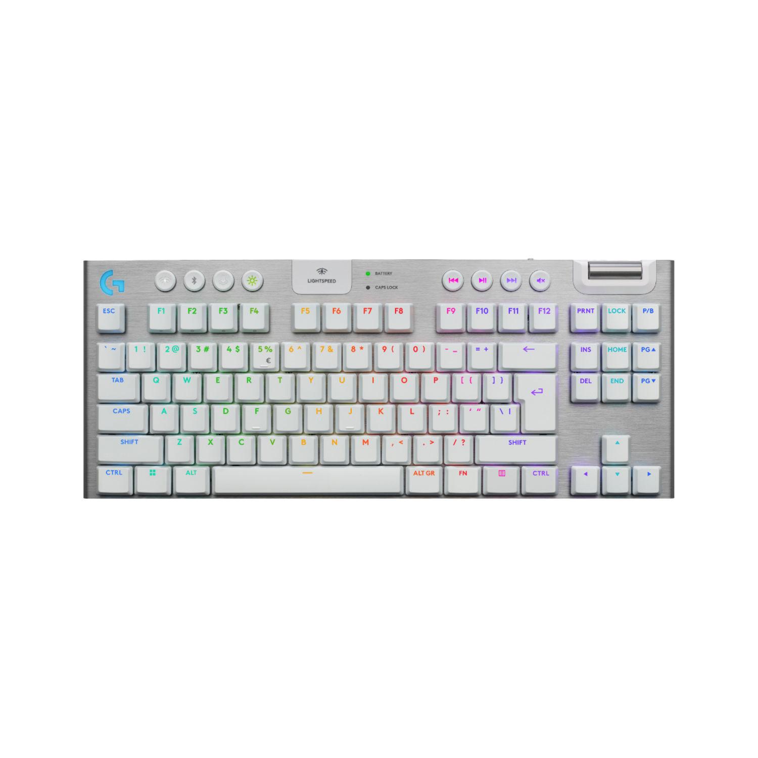 Logitech G G915x Lightspeed Tkl Draadloos Gamingtoetsenbord Wit