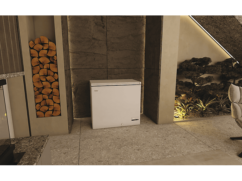 Haier HCE200C Gefriertruhe (C, 196 l, 8450 mm hoch, Weiß) — Foto 5 von 5