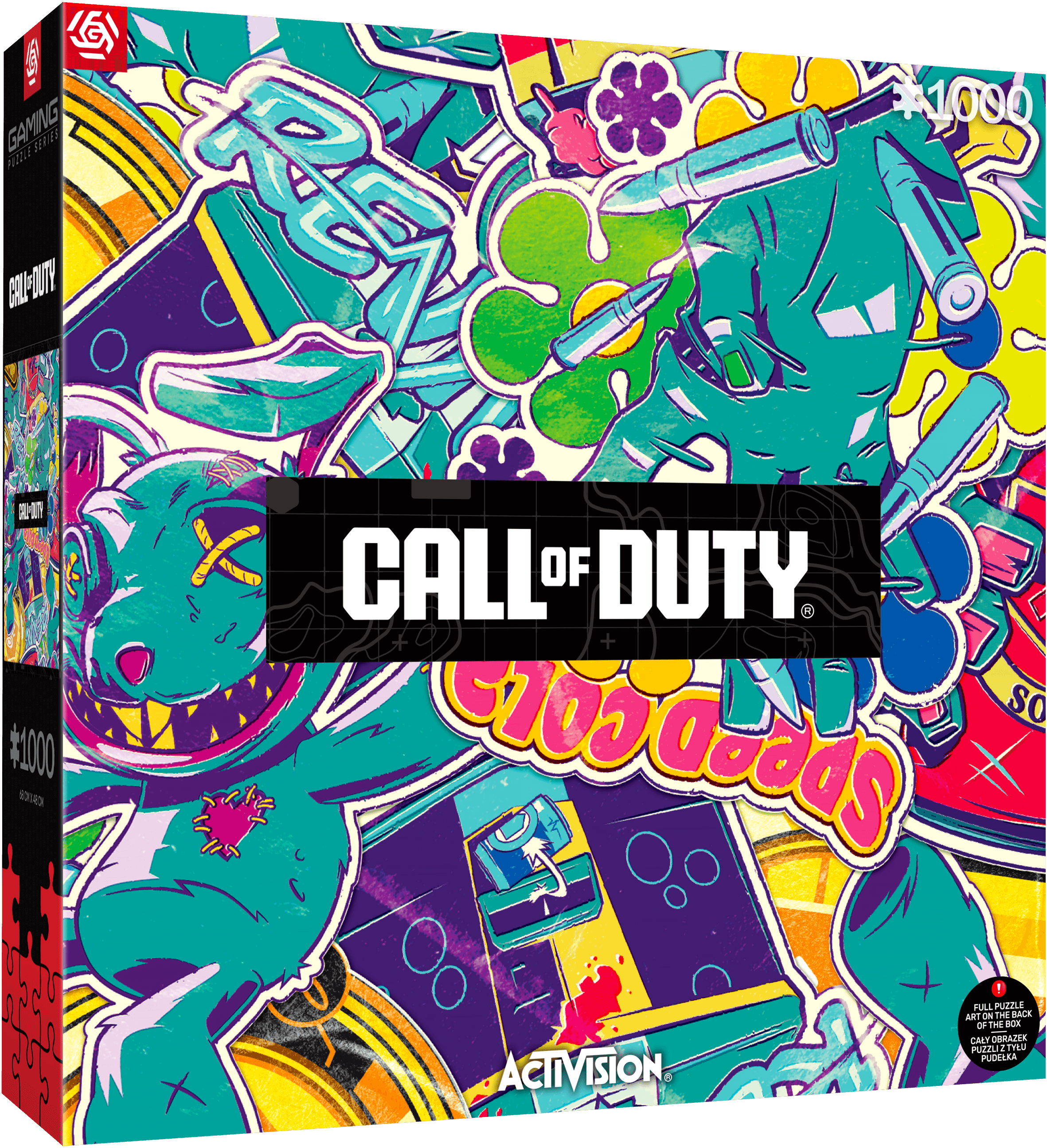 Gaming Puzzle Series: Call Of Duty - Zombies Collage 1000 db-os puzzle