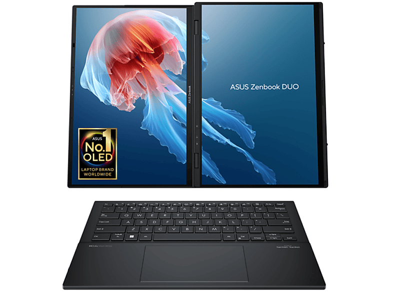 Portátil | ASUS Zenbook Duo OLED UX8406MA-PZ271W, Doble 14