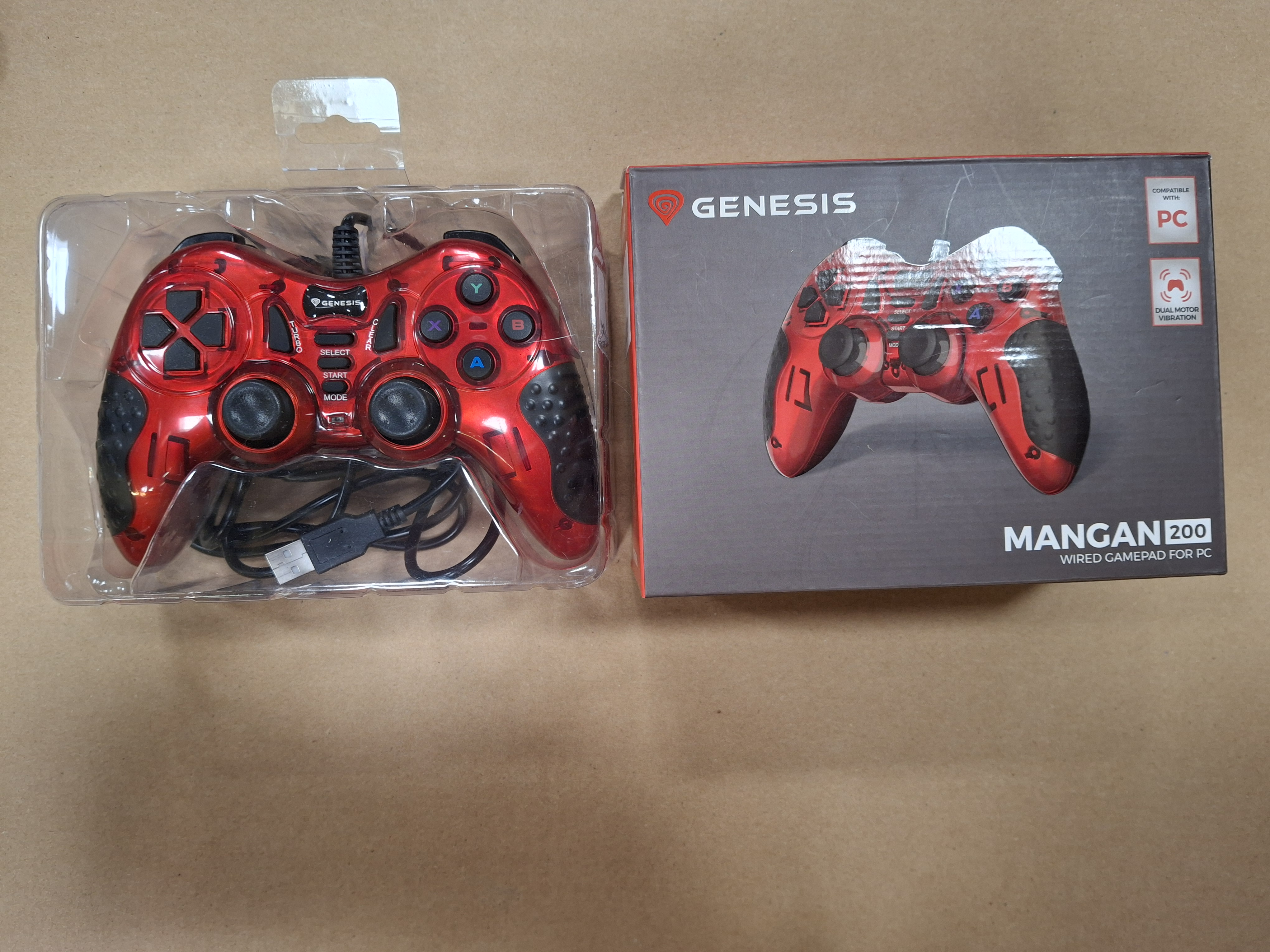 OUTLET - Gamepad GENESIS Mangan 200