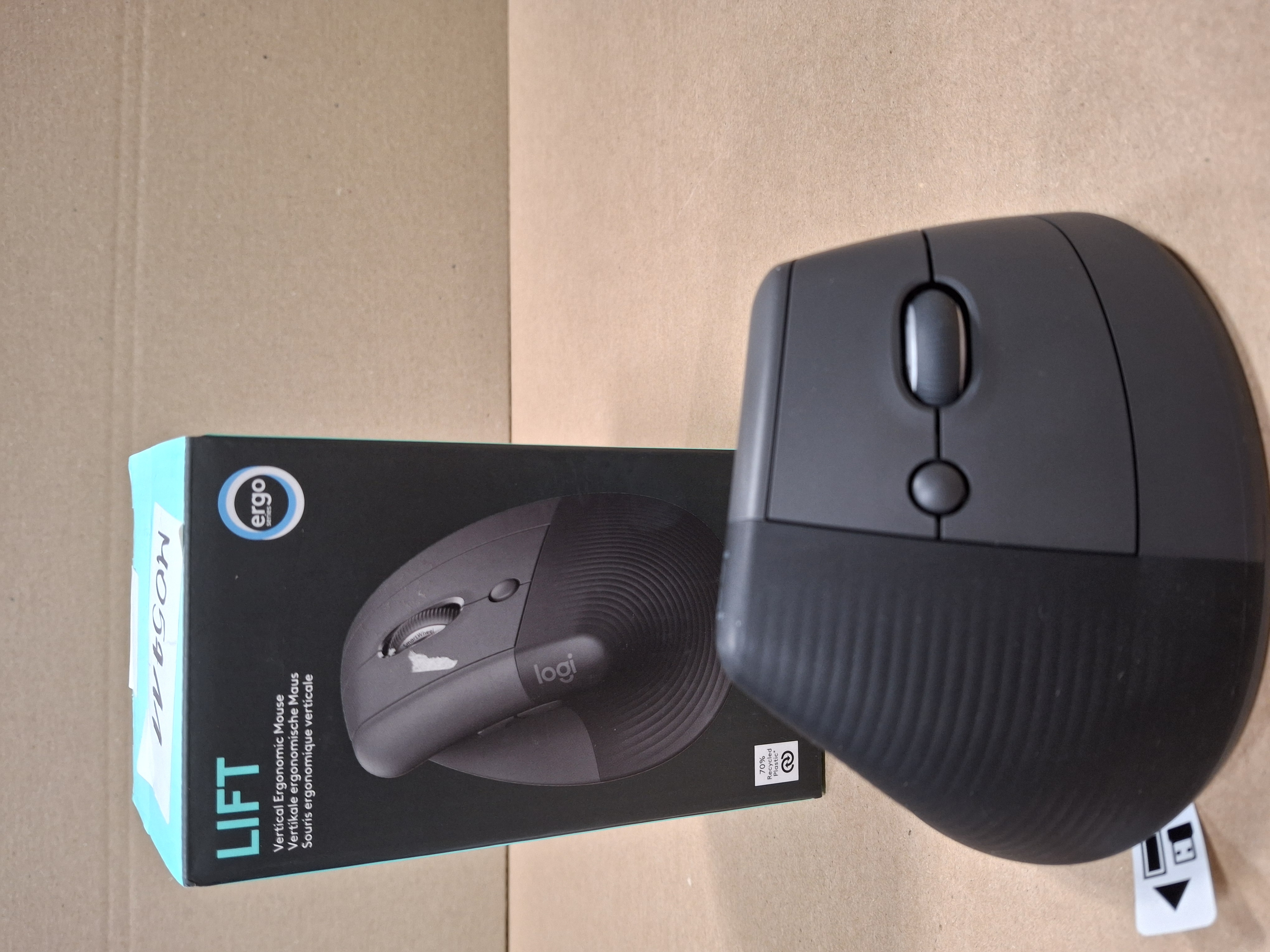OUTLET - Mysz bezprzewodowa LOGITECH Lift Grafitowy 910-006473