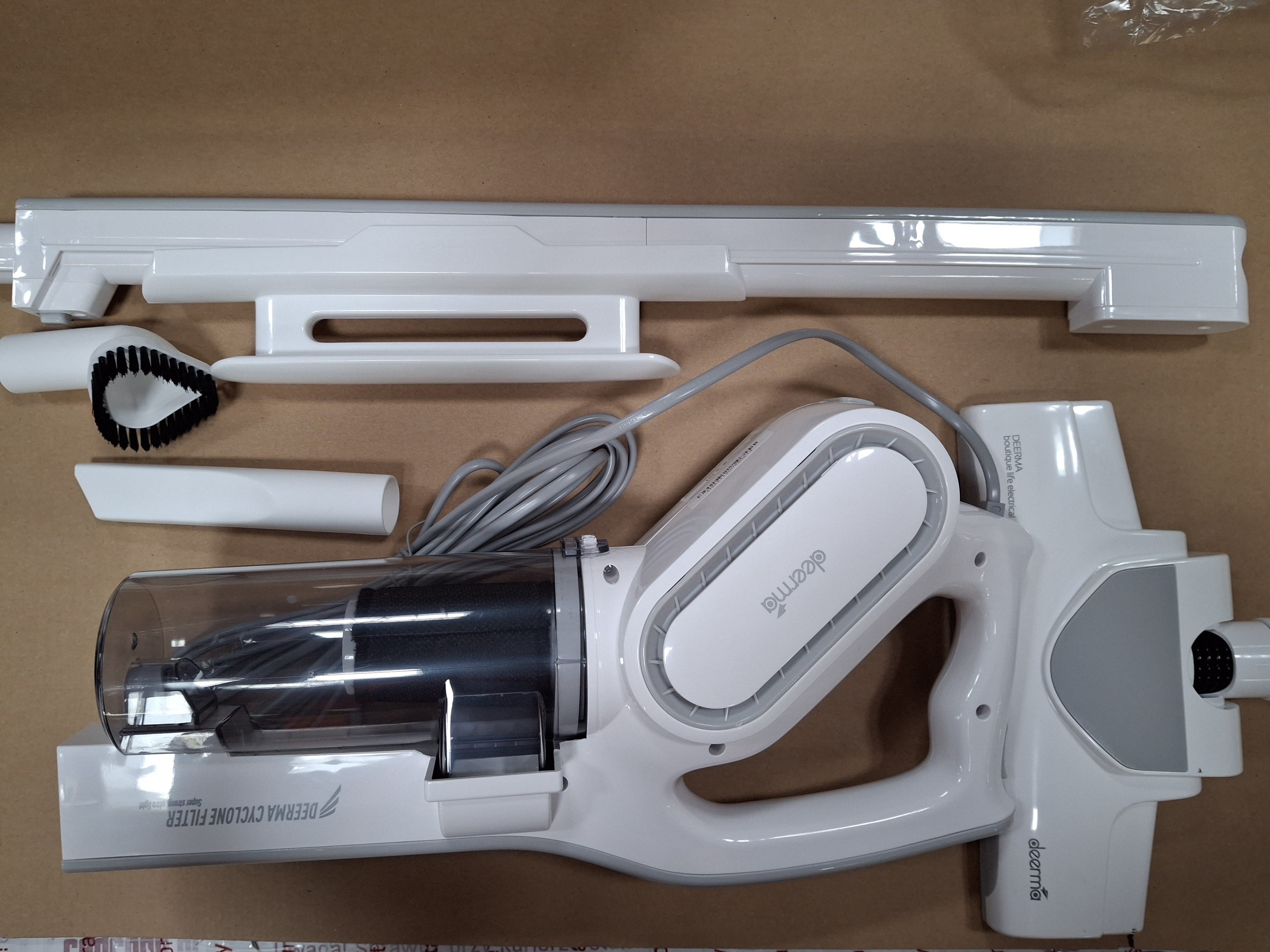 OUTLET - Odkurzacz pionowy DEERMA DX700 Srebrny