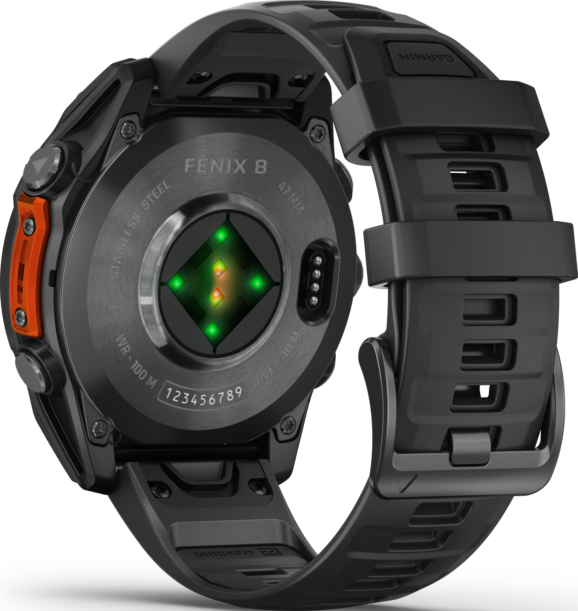 Garmin Fēnix® E – Orologio Sportivo GPS 47mm AMOLED – Multisport Con Mappe E Batteria Lunga, Grigio Ardesia - 3