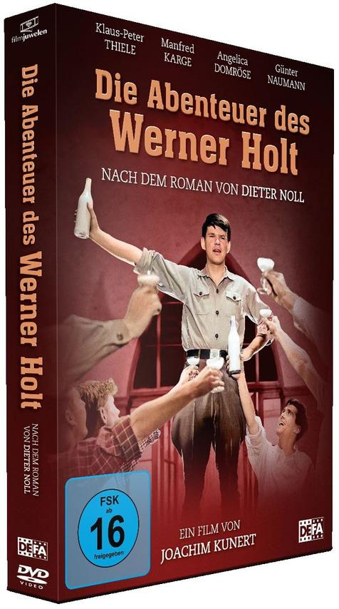 DVD-Box des Films "Die Abenteuer des Werner Holt" mit Schauspielern und Text.