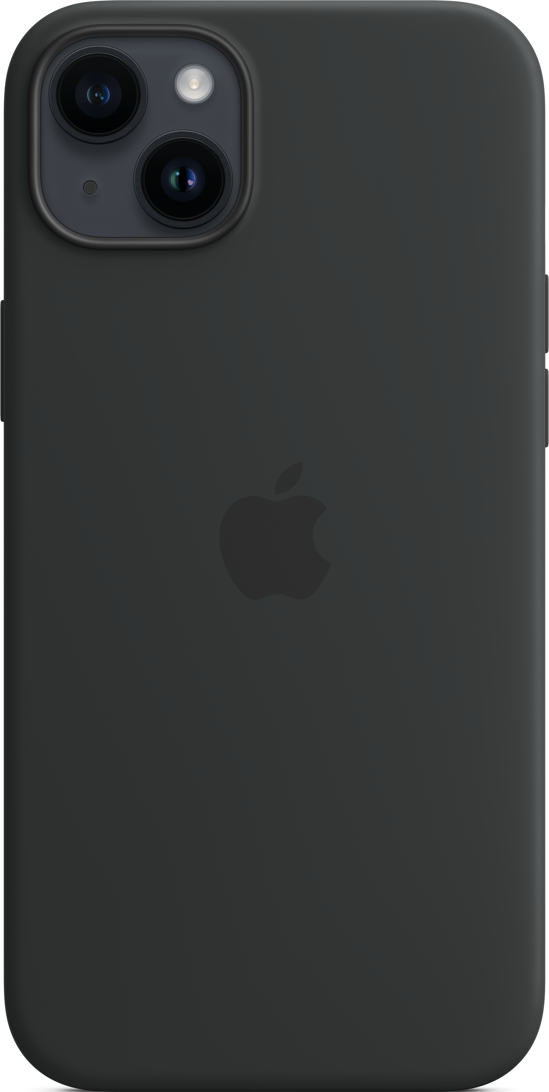 APPLE Silikon Case mit MagSafe, Sleeves, Apple, iPhone 14 Plus, Mitternacht