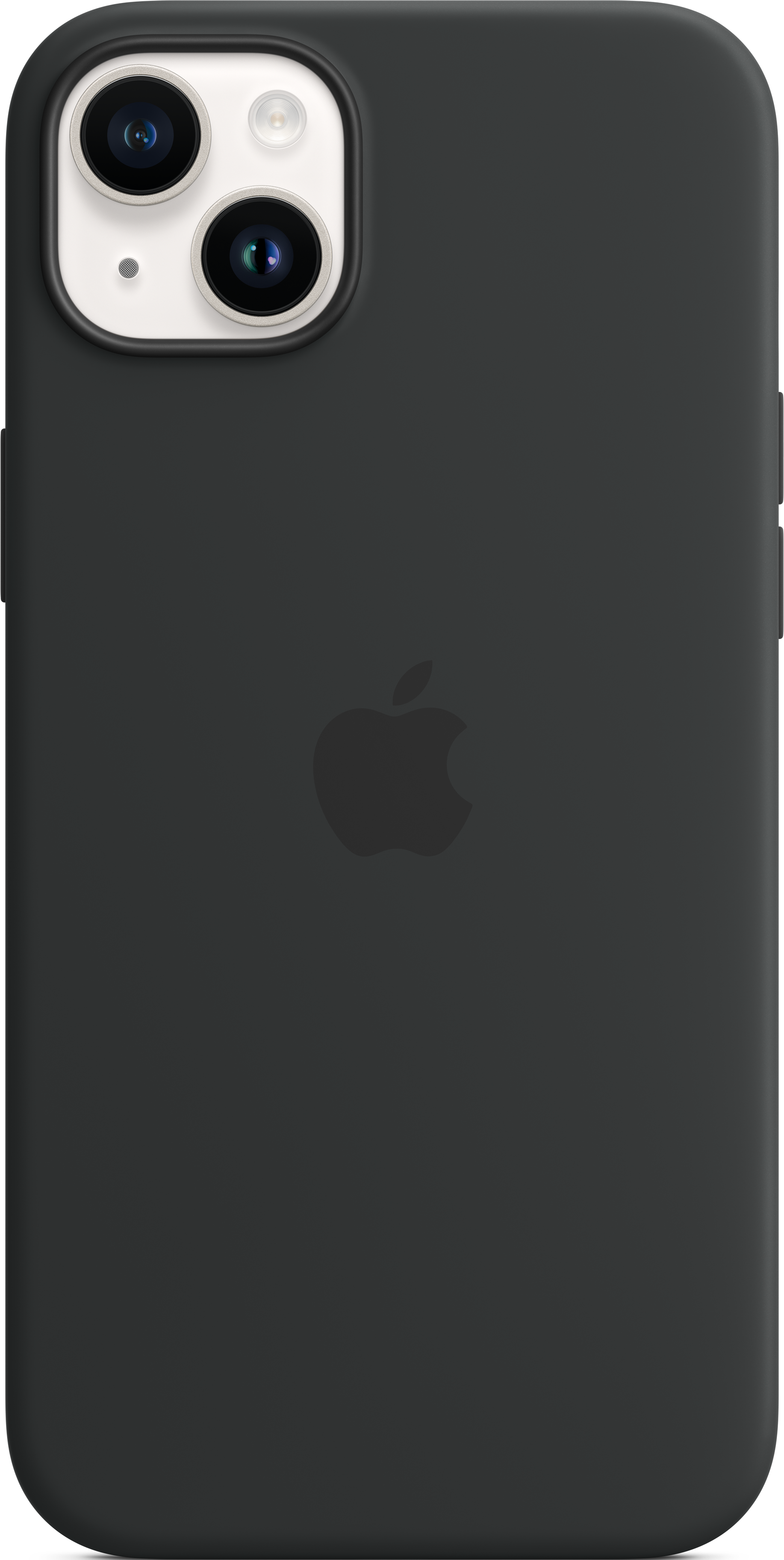 APPLE Silikon Case mit MagSafe, Sleeves, Apple, iPhone 14 Plus, Mitternacht
