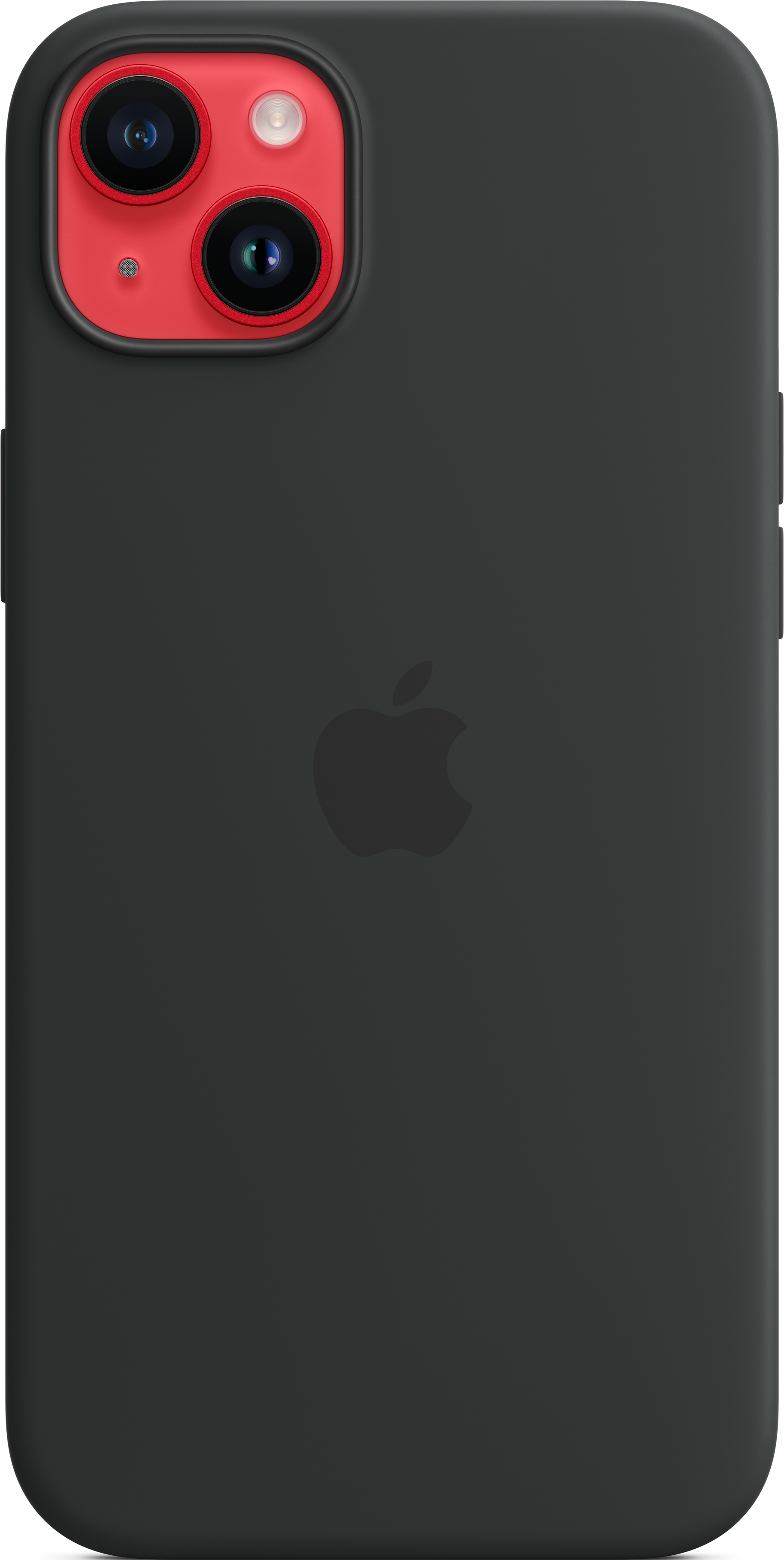 APPLE Silikon Case mit MagSafe, Sleeves, Apple, iPhone 14 Plus, Mitternacht