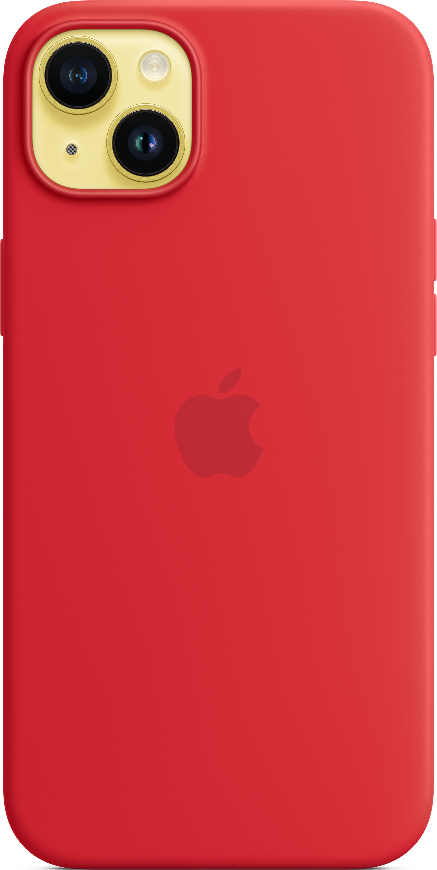 APPLE Étui en silicone avec MagSafe, Manches, Apple, iPhone 14 Plus, (PRODUCT) RED