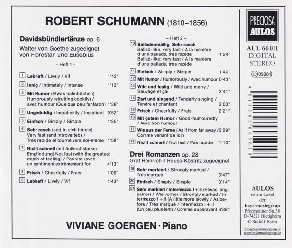 Notenblatt mit Titel, Komponist und Noten.
