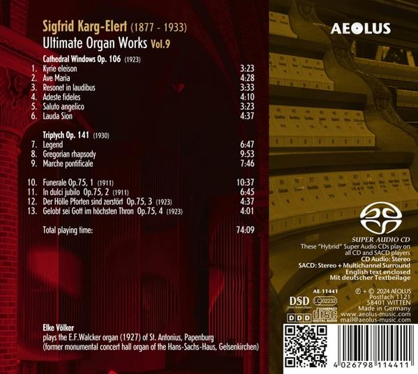 CD-Cover mit Noten. Text und Grafiken auf einer CD-Hülle.
