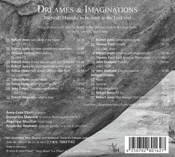Albumcover mit Stein-Hintergrund und Text. Enthält Titelliste und Künstlerinformationen.