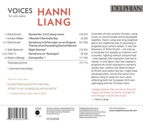 CD-Cover mit Text und Foto einer Frau.