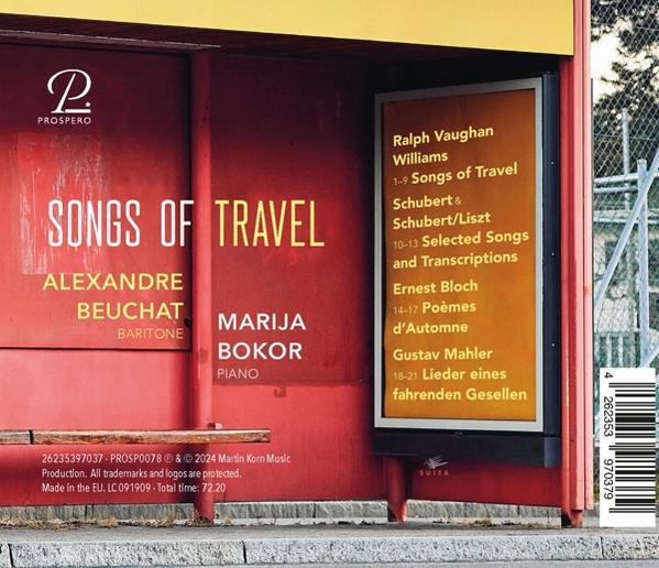 CD-Cover mit Text und Bushaltestelle im Hintergrund.