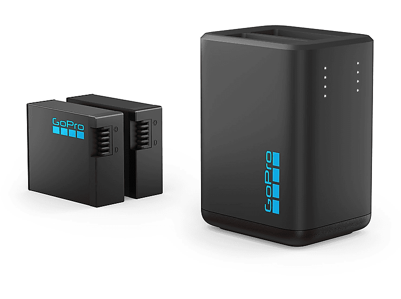Caricabatterie + Batteria GoPro Dual Battery Charger H.13