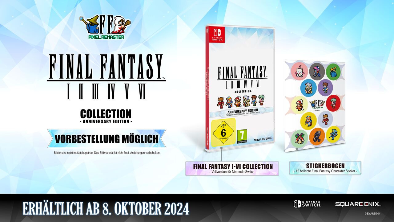 FINAL FANTASY I-VI Collection: Anniversary Edition | Nintendo